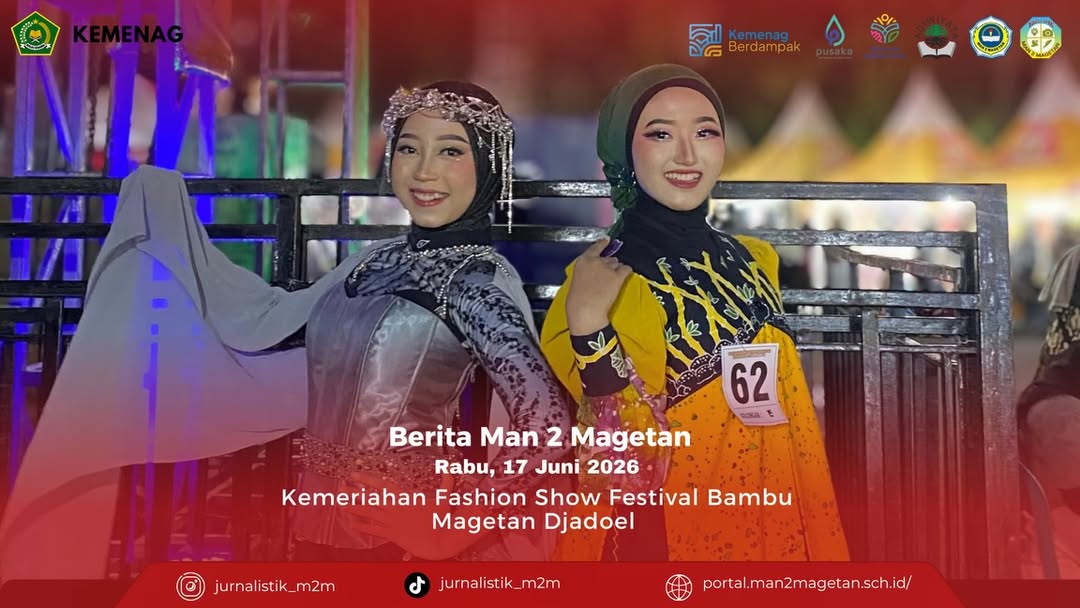 Kemeriahan Fashion show Festival Bambu Magetan DjadoelRabu, 17 Juni 2026, Magetan kaya akan prod