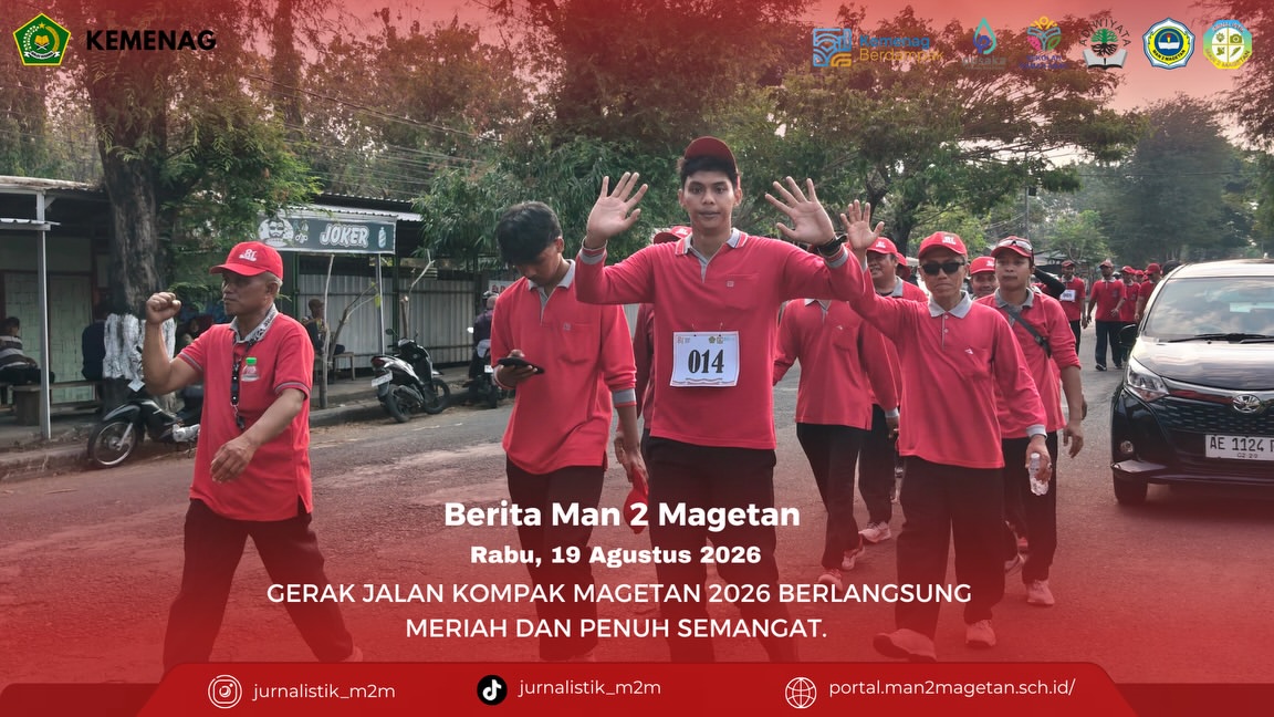 Gerak Jalan Kompak Magetan 2026 Berlangsung Meriah dan Penuh SemangatMagetan, 19 Agustus 2026, K