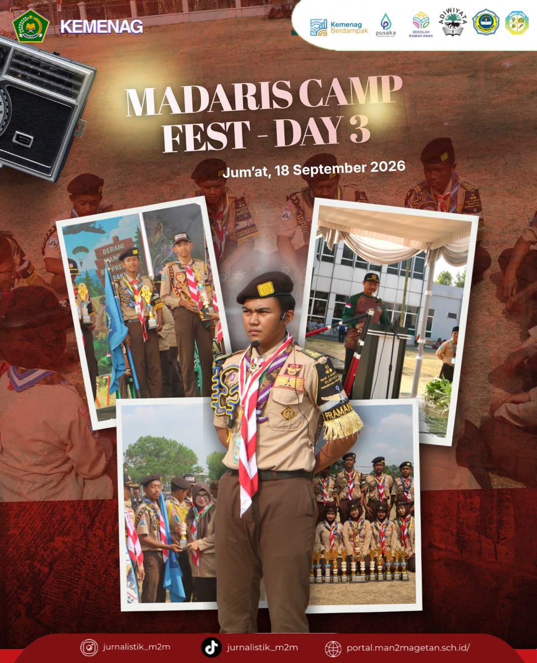 DAY 3 MADARIS FEST CAMP 2026 Penutupan Meriah dan Raihan 12 Kejuaraan PramandamaMAN 2 Magetan Ju
