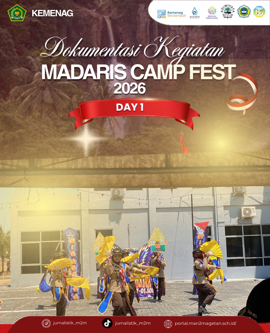 MADARIS CAMP FEST 2026 - DAY 1MAN 2 Magetan — Rabu, 16 September 2026, telah resmi dibuka kegiat