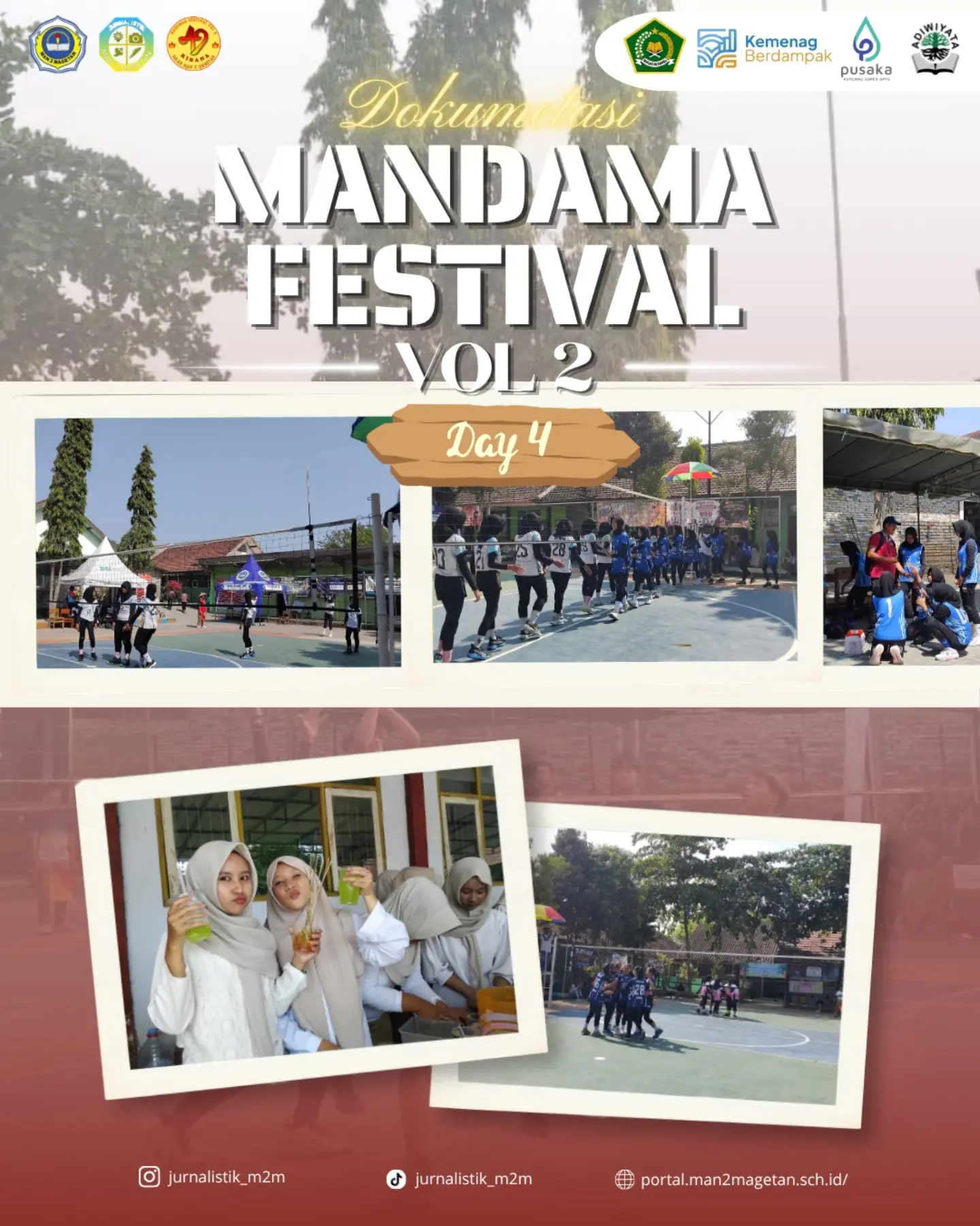 BABAK SEMI FINAL BOLA VOLI MANDAMA FESTIVAL VOL. 2MAN 2 Magetan, Kamis, 15 Oktober 2026, Mandam