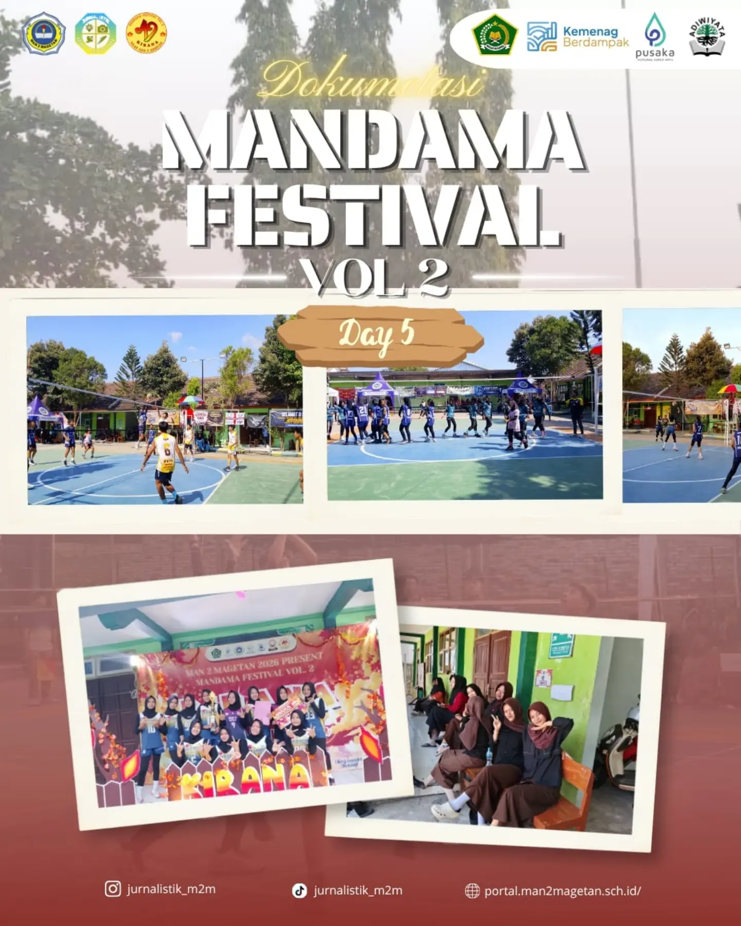FINAL LOMBA BOLA VOLI MERIAHKAN MANDAMA FESTIVAL VOL. 2MAN 2 Magetan — Sabtu, 17 Oktober 2026,