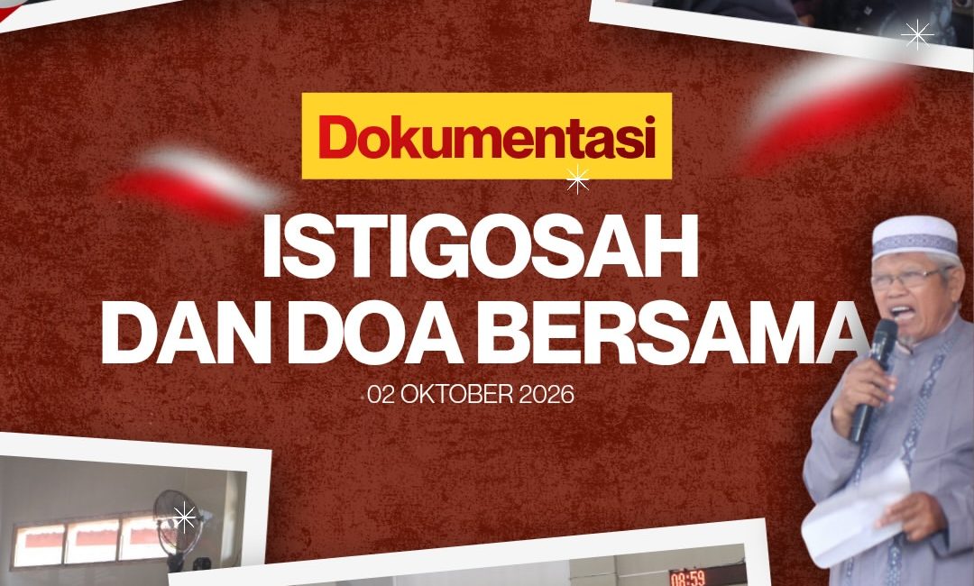 ISTIGHOSAH DAN DOA BERSAMA MAN 2 MagetanMAN 2 Magetan, Jumat, 2 Oktober 2026mengadakan kegiatan