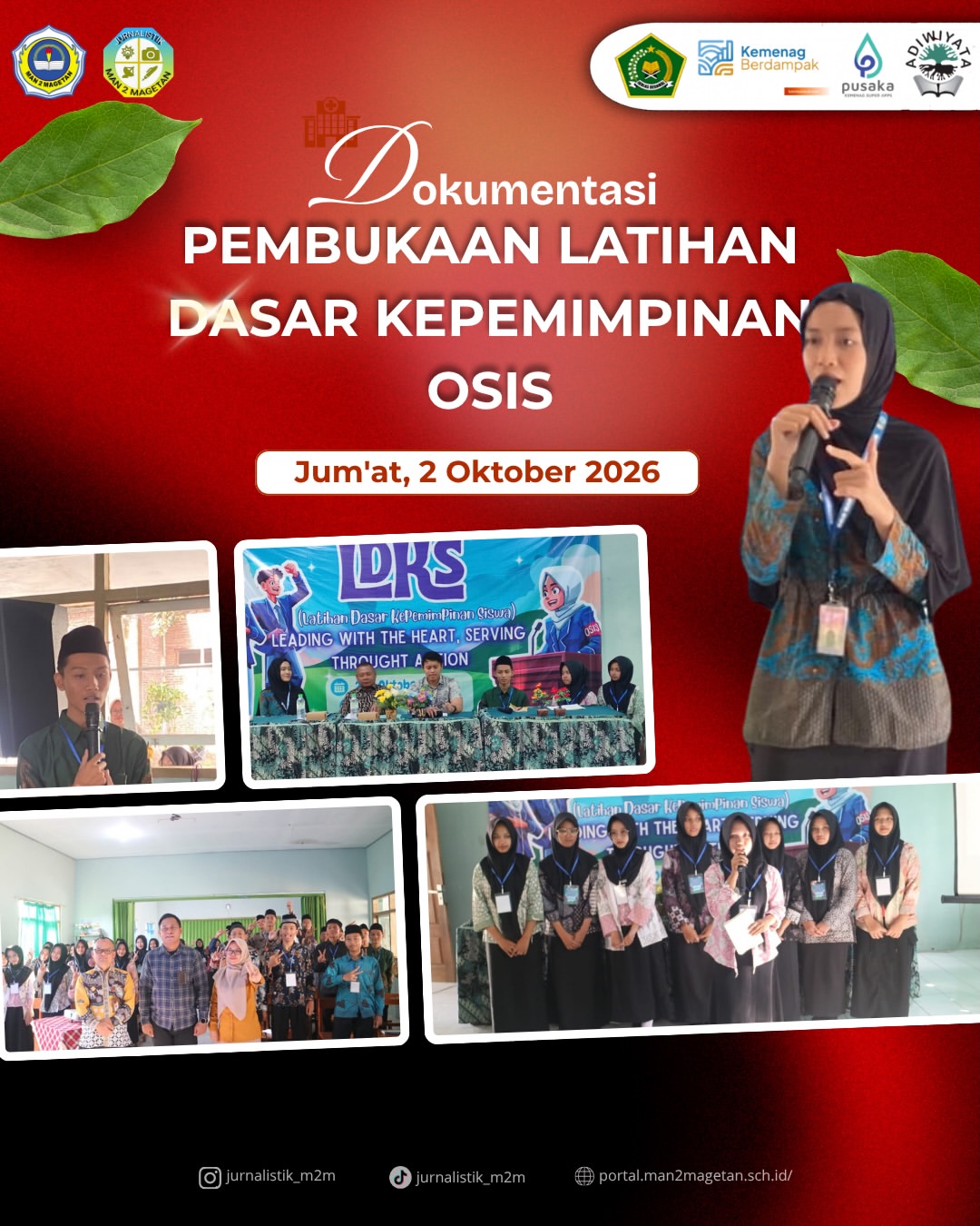 MAN 2 MAGETAN, Jumat, 2 Oktober 2026- MAN 2 Magetan melaksanakan kegiatan Latihan Dasar Kepemimp