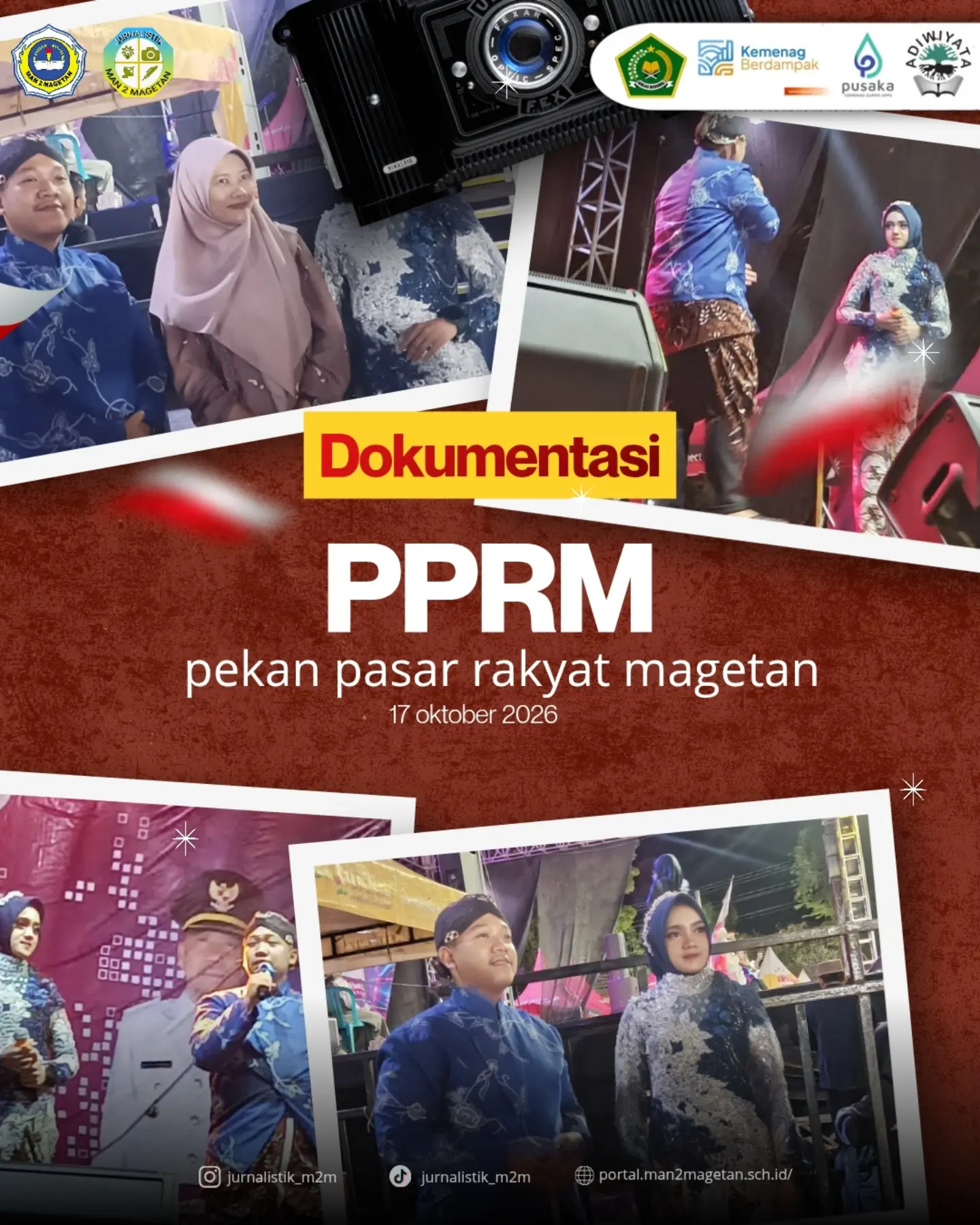 PENTAS NEMBANG CAMPURSARI MAN 2 MAGETANMagetan, Sabtu, 17 Oktober 2026. Pekan Pasar Rakyat Mage (1)