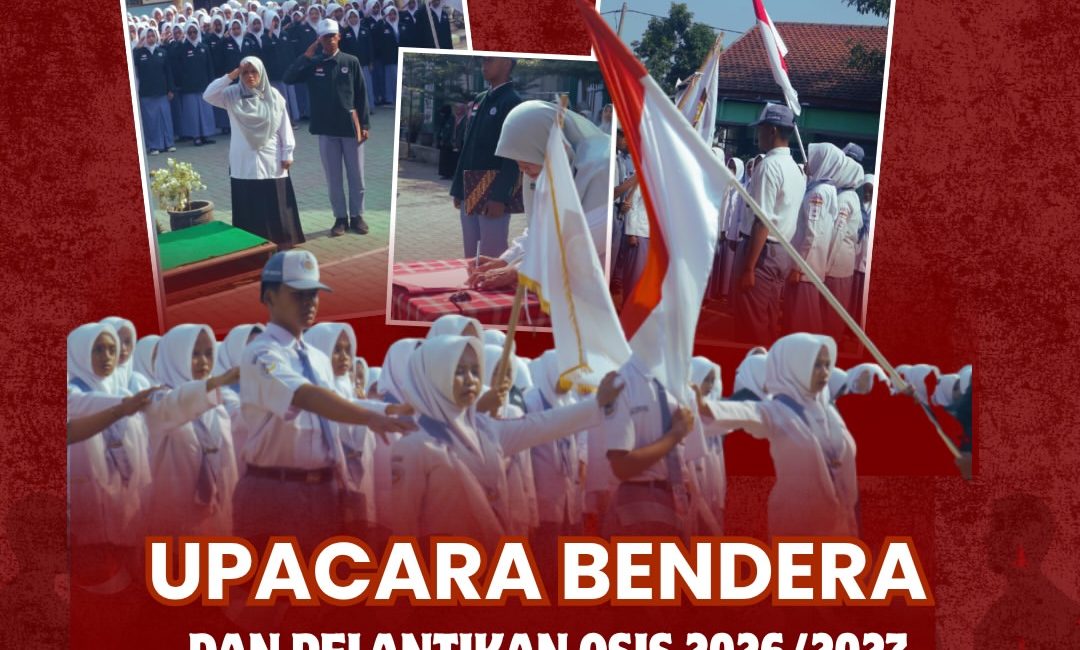 Upacara bendera dan pelantikan pengurus OSIS periode 2026-2027MAN 2 MAGETAN, Senin, 28 Septembe