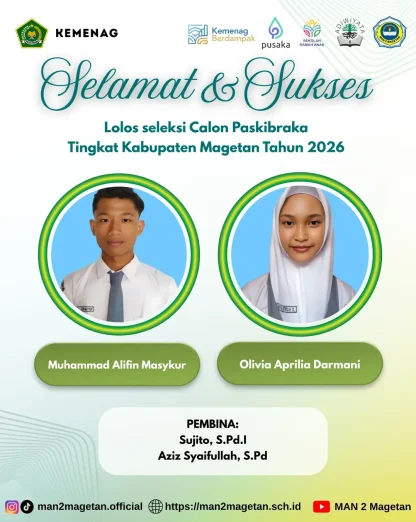 _Perjuangan tidak pernah mengkhianati hasil. Selamat atas terpilihnya sebagai anggota Paskibrak