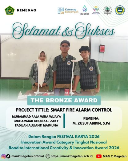 Prestasi membanggakan kembali diraih! 🎉Selamat kepada Ananda Muhammad Raja Wira Wijaya, Muhamma
